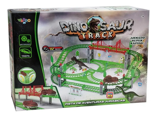 Pistas Aventuras Jurasicas Dino Track Doble Piso Pr