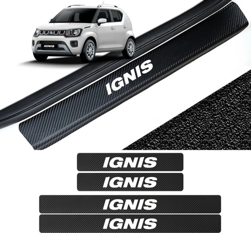 Sticker Protección De Estribos Puertas Suzuki Ignis