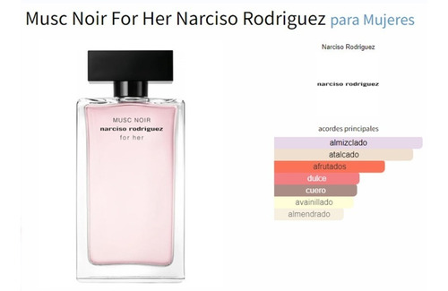 Set Narciso Rodriguez Musc Noir Edp 100ml Premium Género Mujer