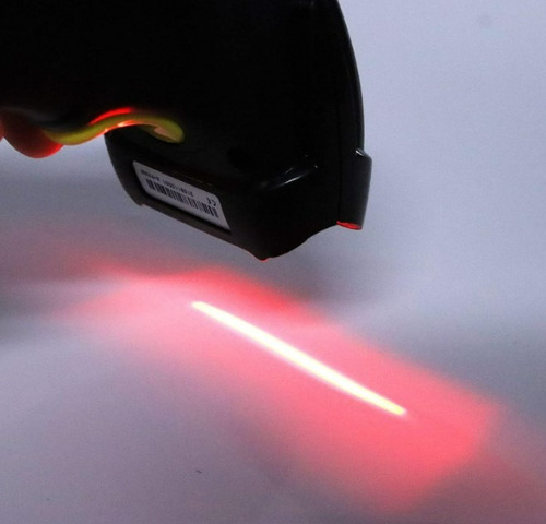 Leitor Código De Barras 1d Com Fio Laser Usb Multifuncional