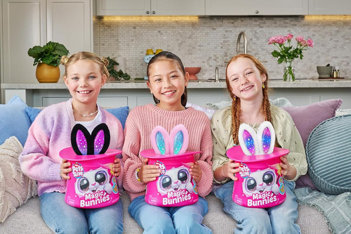 Pets Alive Magic Bunnies (pearl) De Zuru Peluche Electronico