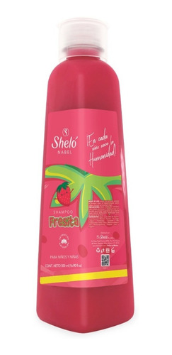 Shampoo Fresita Protector Solar Y Colageno Extrema Limpieza 