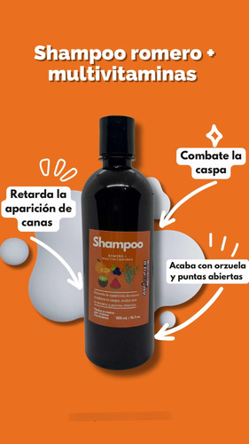 Shampoo Romero Y Multivitaminas