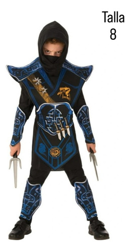 Disfraz De Ninja Para Niños Importado 