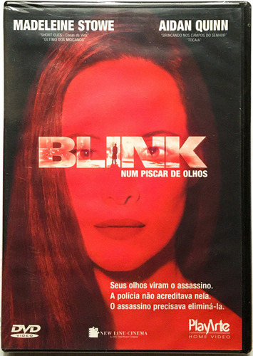 Dvd Blink Num Piscar De Olhos - Original Lacrado