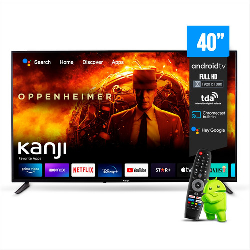 Smart Tv Led Full Hd 40 Pulgadas Netflix Youtube Con Android