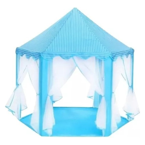 Carpa Castillo Infantil Niños Niñas Azul O Rosado  4452