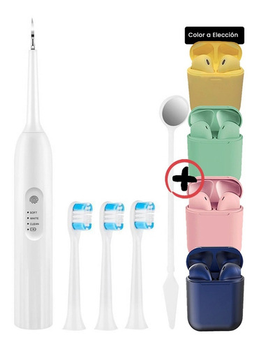 Limpiador Dental De Sarro Portátil Hyd-1 C/accesorios + Auri