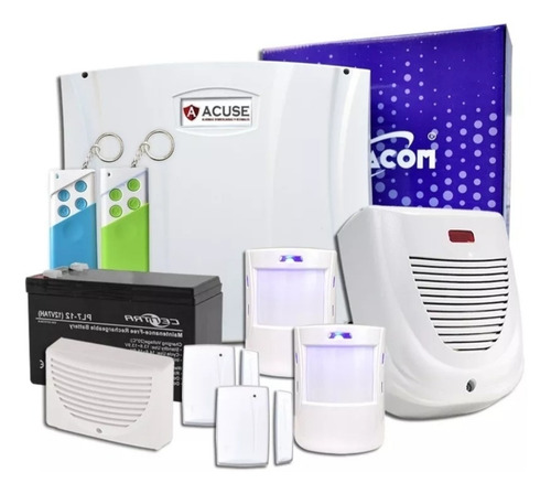Alarma Para Casas Inalambrica Kit Hexacom Ah222 Revo