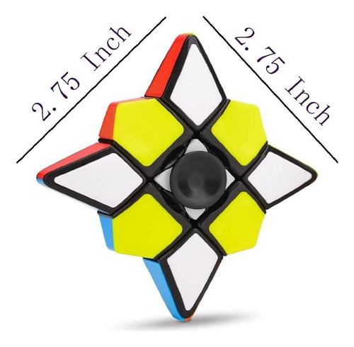 Puzzle Ynfag Fidget Spinner Cube Puzzle 1 × 3 × 3 Puzzle Cub