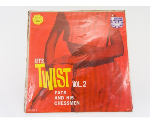 Disco Vinil Lp Let's Twist Vol. 2 Fats And His Chessmen
