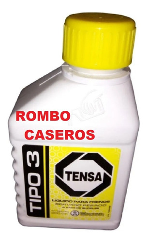 Liquido De Freno Tensa Tipo 3 200cm3 Dot3 200cc