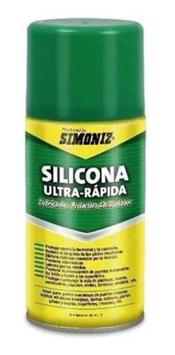 Silicona Aerosol Simoniz Ultra Rápida 300ml Protector Brillo