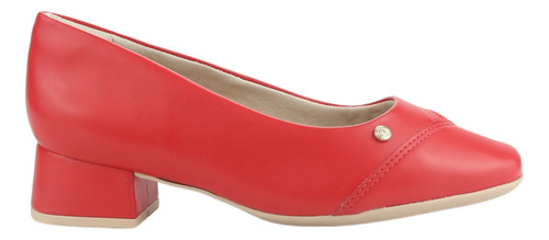 Zapato Comfortflex Mujer 2495302 Rojo Casual