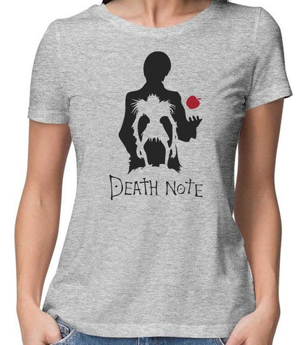 Remera Mujer Death Note 100% Algodón Calidad Premium 9