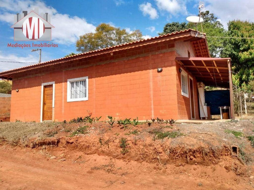 Imagem 12 de 30 de Ótima Chácara Com Escritura, 2 Casas, 4 Dormitórios, Terreno Plano, Bem Localizado, À Venda, 1039 M² Por R$ 340.000 - Rural - Tuiuti/sp - Ch1016