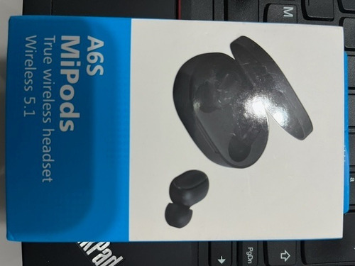Fone A6s Mipods True Wireless Headset 5.1 Bluetooth Preto