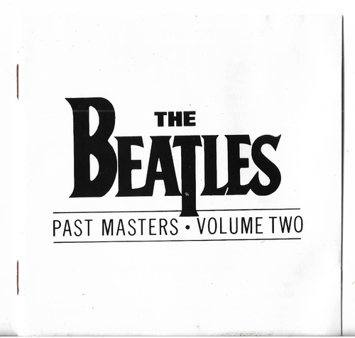 Cd - Beatles - Past Masters Volume Two
