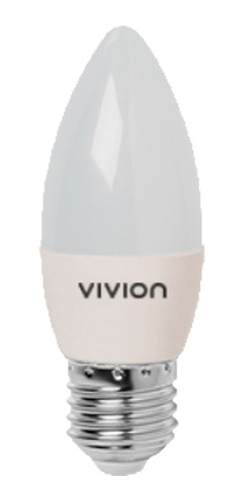 Lámpara Led Vivion Vela Fría B37 5w E27