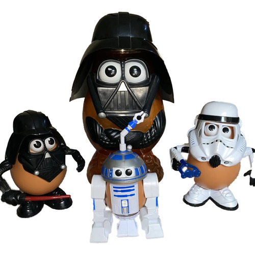 Figura Cara De Papa Mr Potato Star Wars Darth Tater Combo