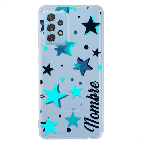 Funda Para Galaxy Estrellas Personalizada Con Tu Nombre