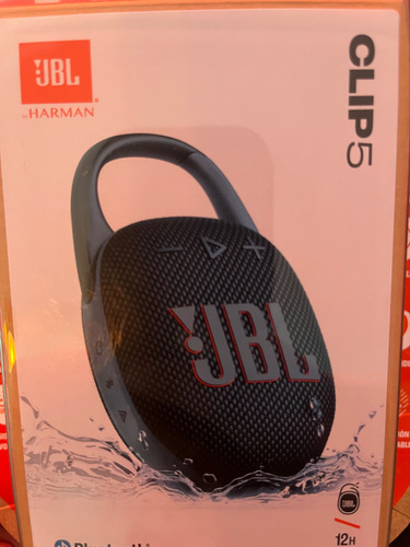 Bocina Portátil Jbl Clip 5 Bluetooth Negro Negro (Usado)