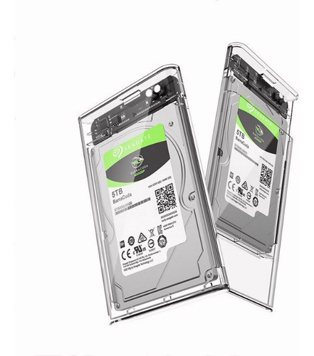 Imagen 7 de 7 de Usb3.0 Sata 2.5 Transparente Móvil Disco Duro Caja