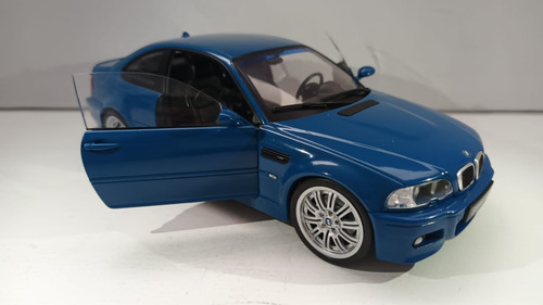 Solido Bmw M3 Escala 1:18 Azul (Usado)