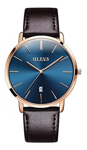 Reloj Clásico De Acero Inoxidable Para Hombre, Olves Reloj D