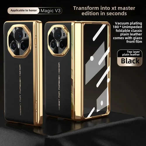 Funda Para Honor Magicv3 Black Change Master, Cobertura Total