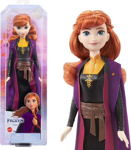 Disney Frozen Anna Mattel Hlw50