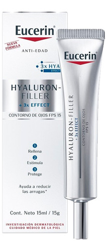 Eucerin Hyaluron Filler Contorno Ojos Antiedad X 15ml