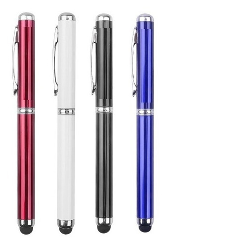 Lapiz Optico Para Pantalla Touch Two In One Stylus Boligrafo