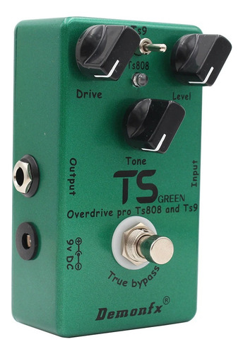 Pedal Overdrive Demonfx Ts Green, Ts9 Y Ts808 Booster