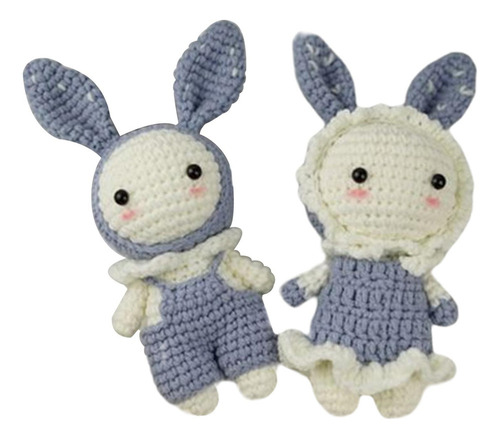 Kit De Ganchillo Conejo Crochet Craft Set Juguete De Tejer A