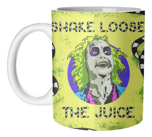 Taza De Ceramica   Beetle Juice  Mod 1