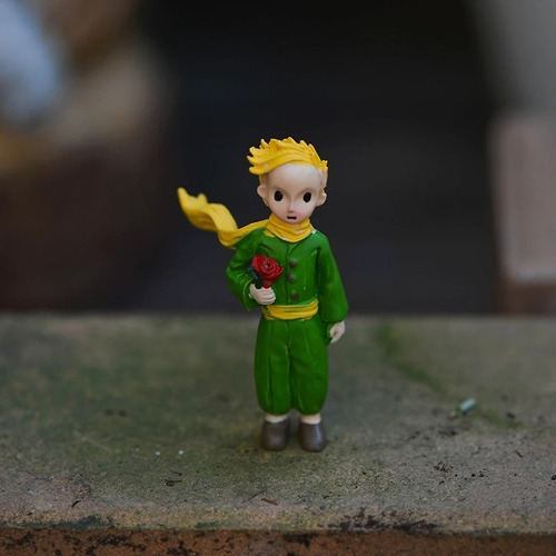 El Principito ,le Petit Prince , Figura De Resina  5 Cm Apro