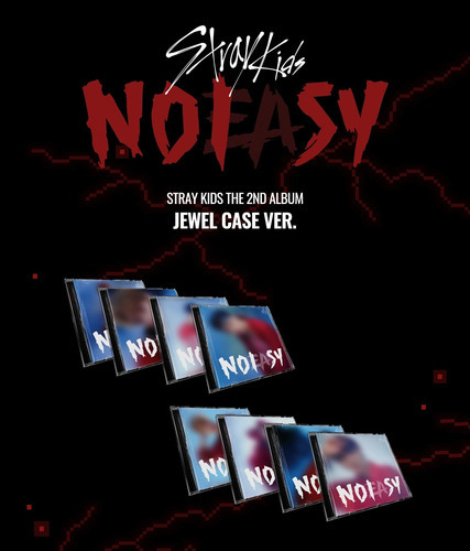 Stray Kids - Noeasy Album Jewel Case Original Kpop No Easy