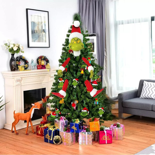 Decoración De Árbol De Navidad De Grinch