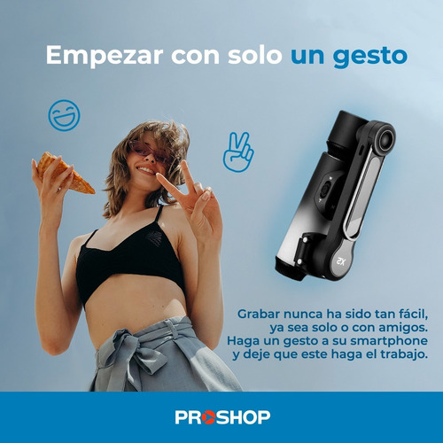 Imagen 3 de 10 de Estabilizador Celular Gimbal Zhiyun Smooth X2 Combo Bolso
