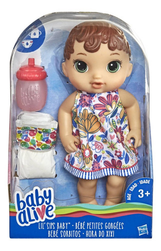 Muñeca Bebé Sorbitos (castaña) Baby Alive