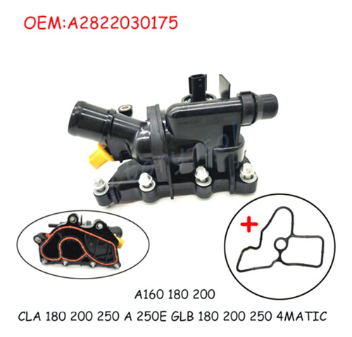 Carcasa De Termostato A2822030175 Con Conjunto De Sensor Par