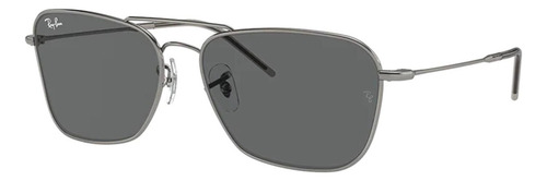 Ray-ban Rb0102s 004/gr Caravan Reverse Gunmetal Gray Ray-ban Ray-ban Ray-ban Ray-ban Ray-ban (Usado)