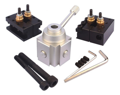Mini Torno Herramientas Cambio Rápido Kit Soporte Mesa