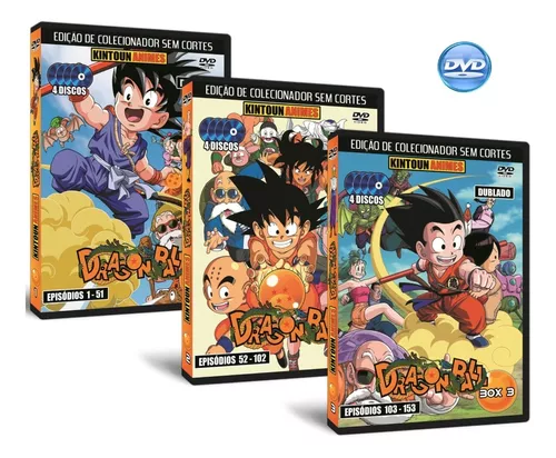 Dragon Ball: Todas As Sagas completas Em Dvd (Dubladas)