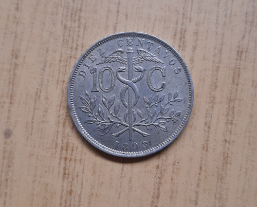 10 Centavos Año 1893