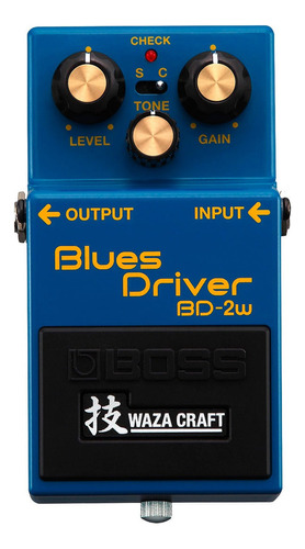 Boss Bd-2w Blues Driver Pedal Compacto Waza Craft P/guitarra