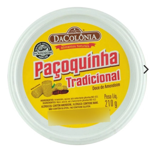 Paçoquinha Tradicinal 210g