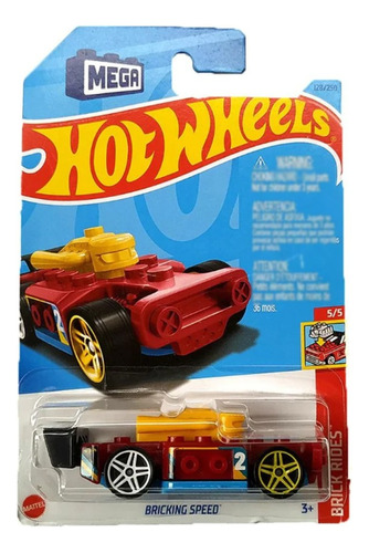 Bricking Speed Red Hot Wheels (128)