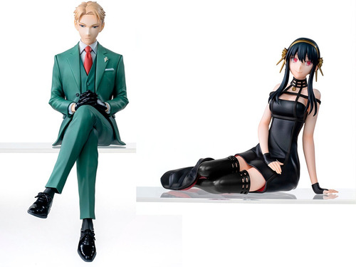 Spy X Family Figuras Yor Y Loid Forger Premium Perching Set